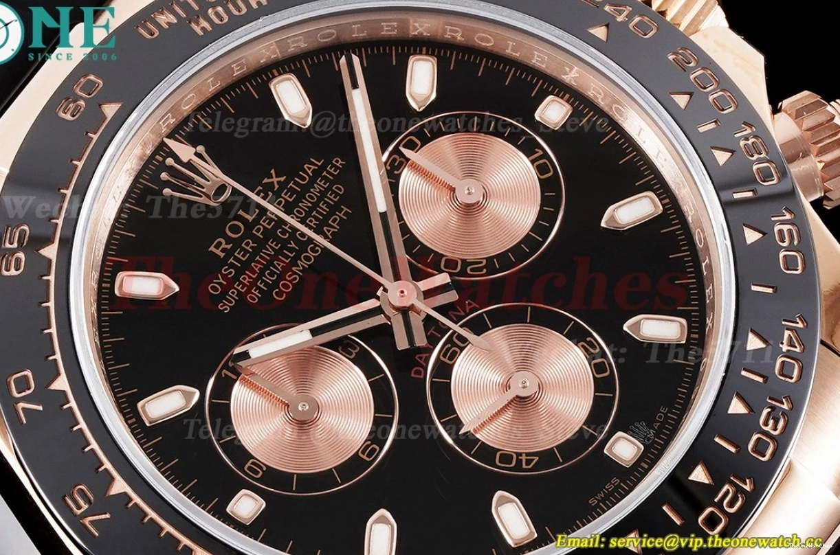 116515 Black RG KING Stk RU SA4130 40mm Daytona 0408